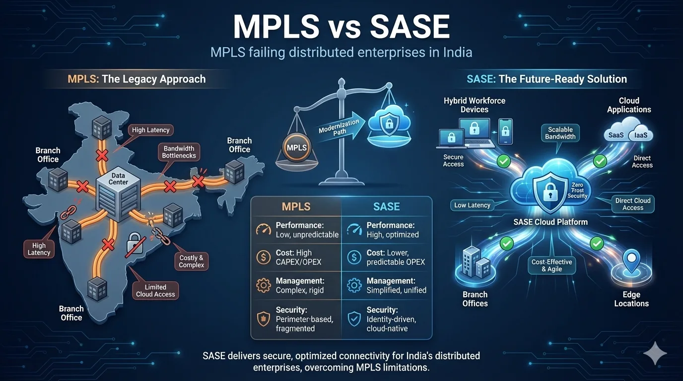 MPLS failing distributed enterprises in India